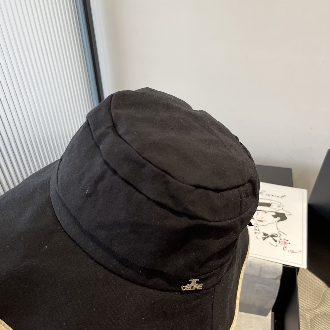 💕celine赛琳新款渔夫帽，头围57cm