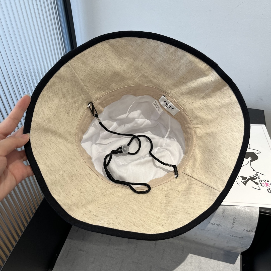 💕celine赛琳新款渔夫帽，头围57cm