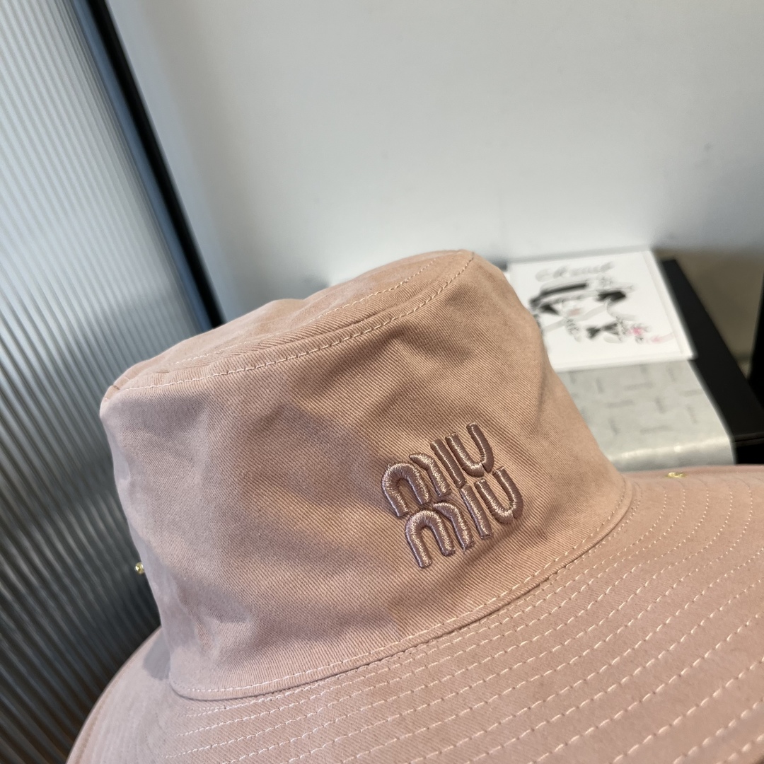 💕miumiu缪缪高端牛仔渔夫帽，原单品质，头围57cm