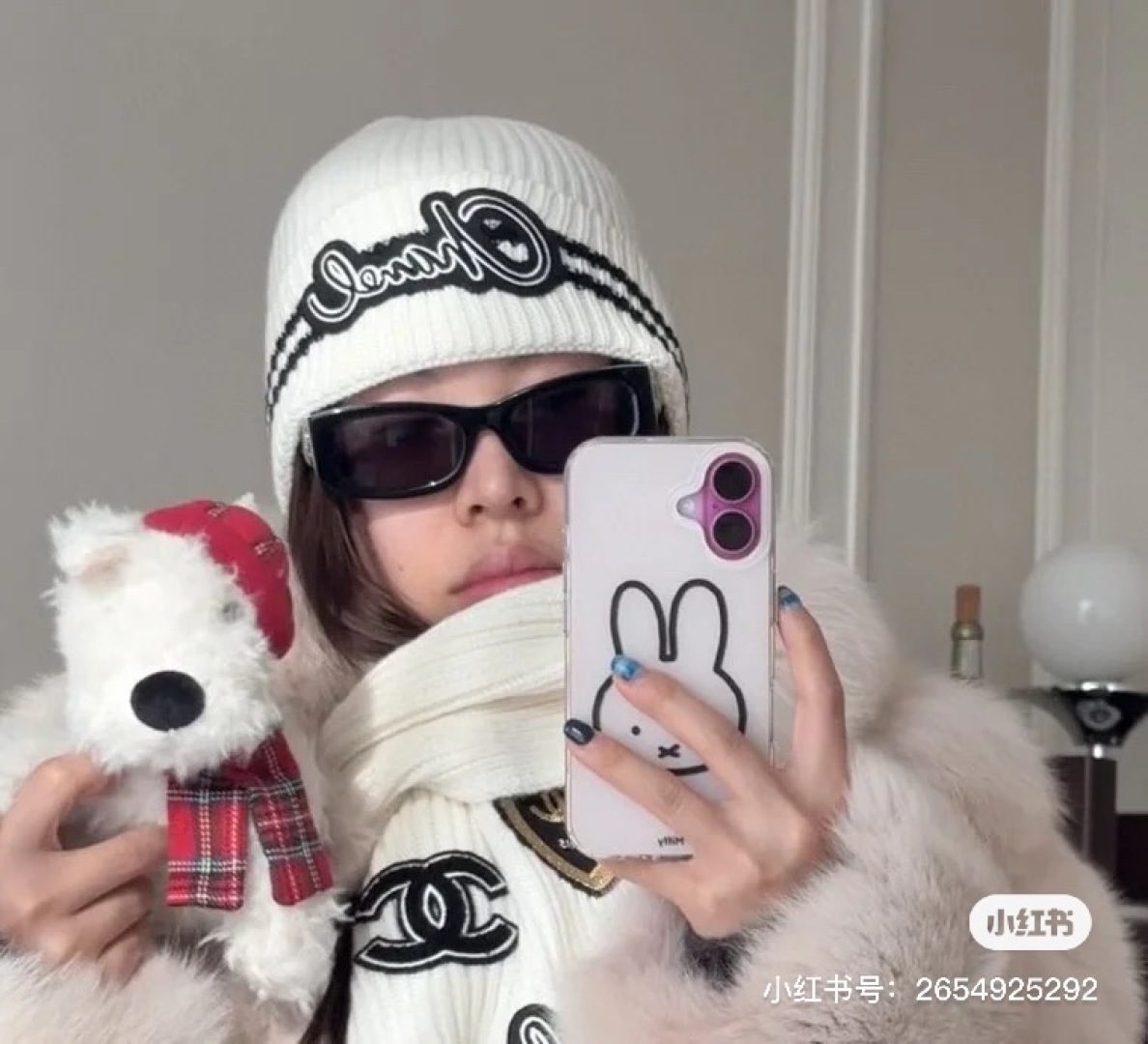 💕Chanel香奈儿针织毛线帽