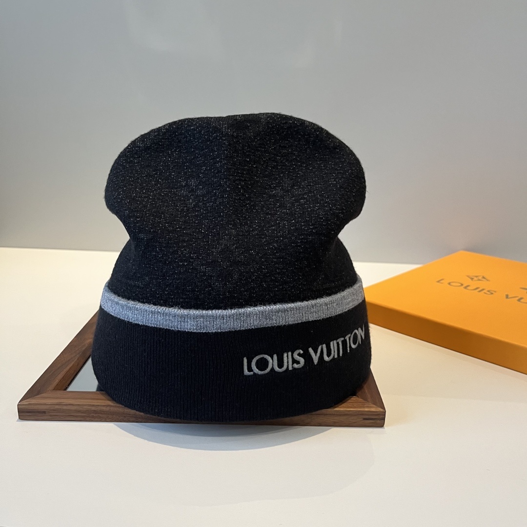 💕Lv路易威登专柜货,针织毛线帽,男女同款 正品开模