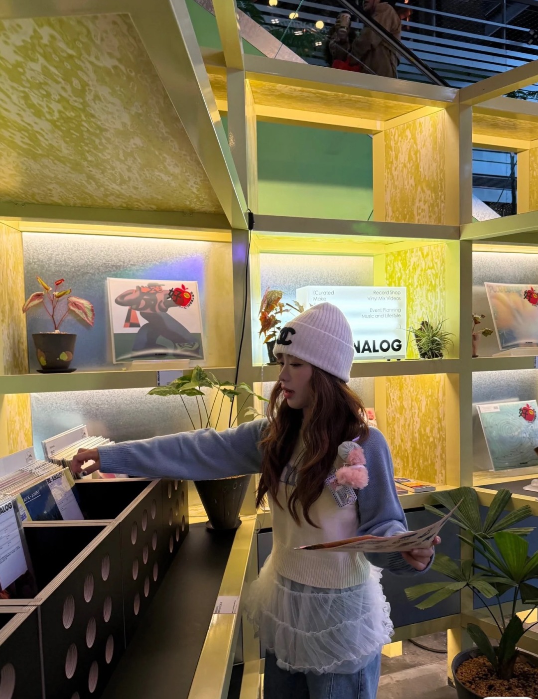 💕Chanel香奈儿针织毛线帽