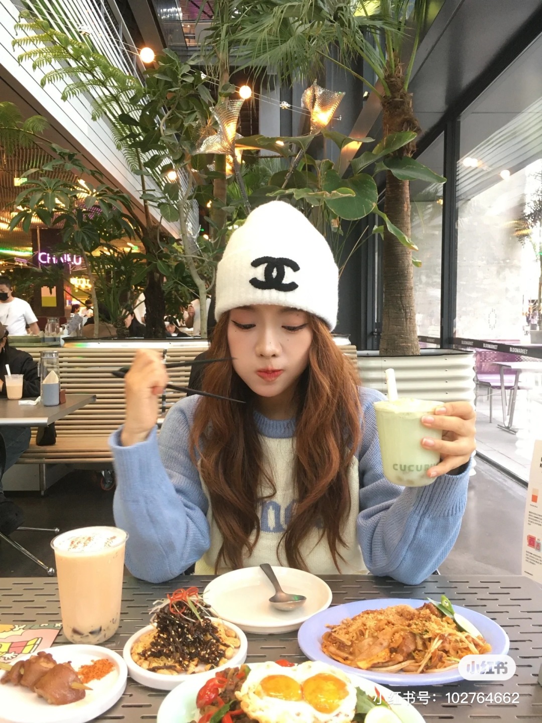 💕Chanel香奈儿针织毛线帽