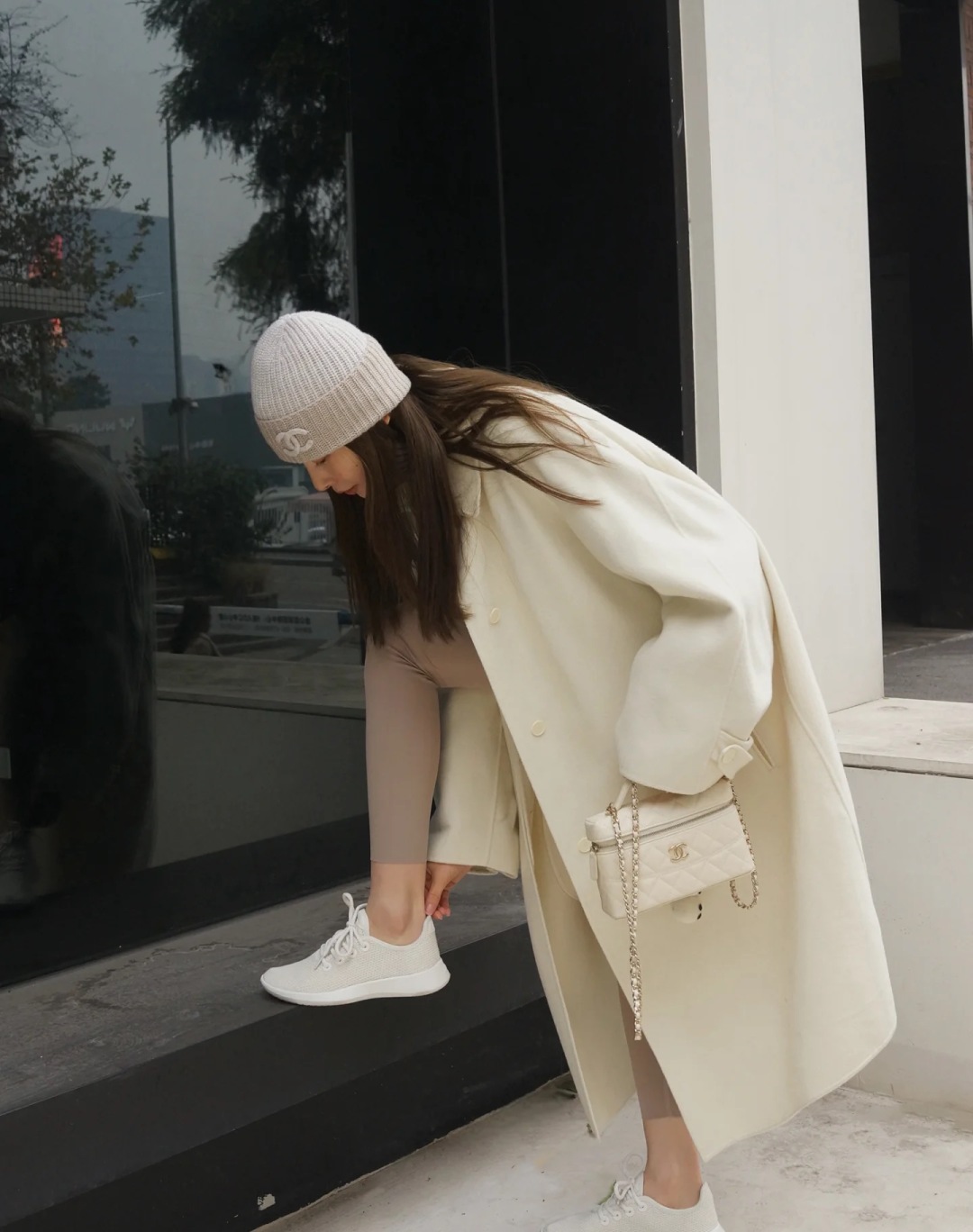 💕Chanel香奈儿针织毛线帽
