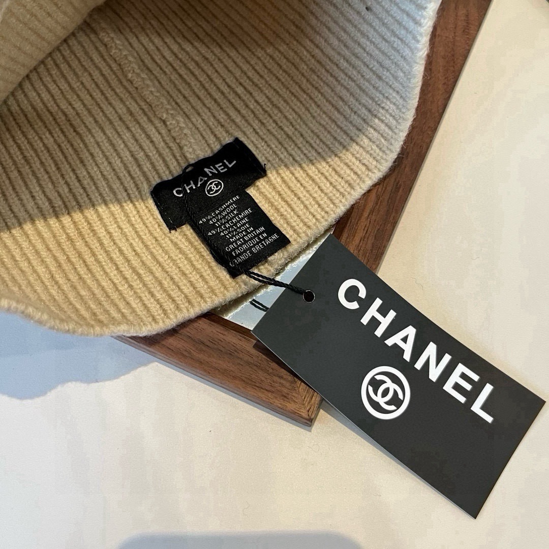 💕Chanel香奈儿针织毛线帽