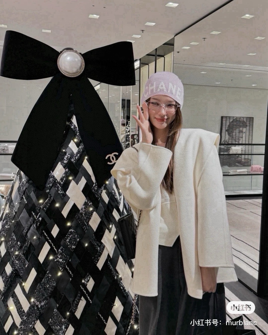 💕Chanel香奈儿针织毛线帽