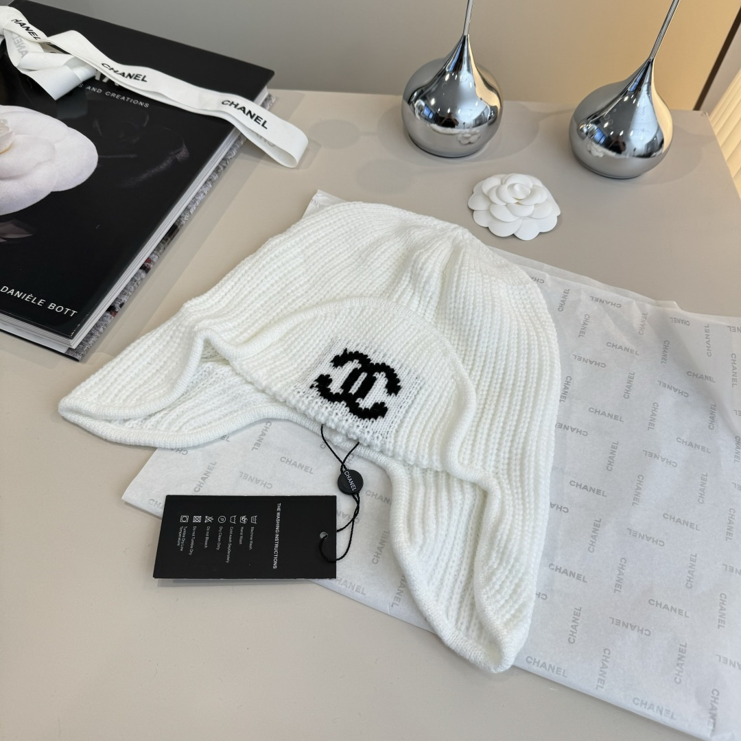 💕Chanel香奈儿针织毛线帽、护耳帽