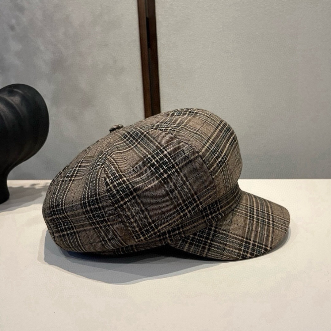 💕巴宝莉新款鸭舌画家帽，头围57cm