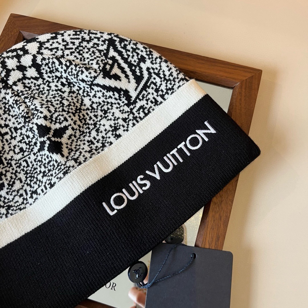 💕Lv路易威登专柜货，针织毛线帽，男女同款 正品开模