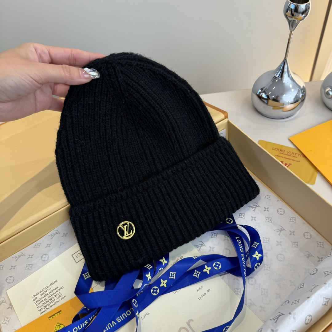 💕Lv路易斯新款毛线帽, 头围57cm