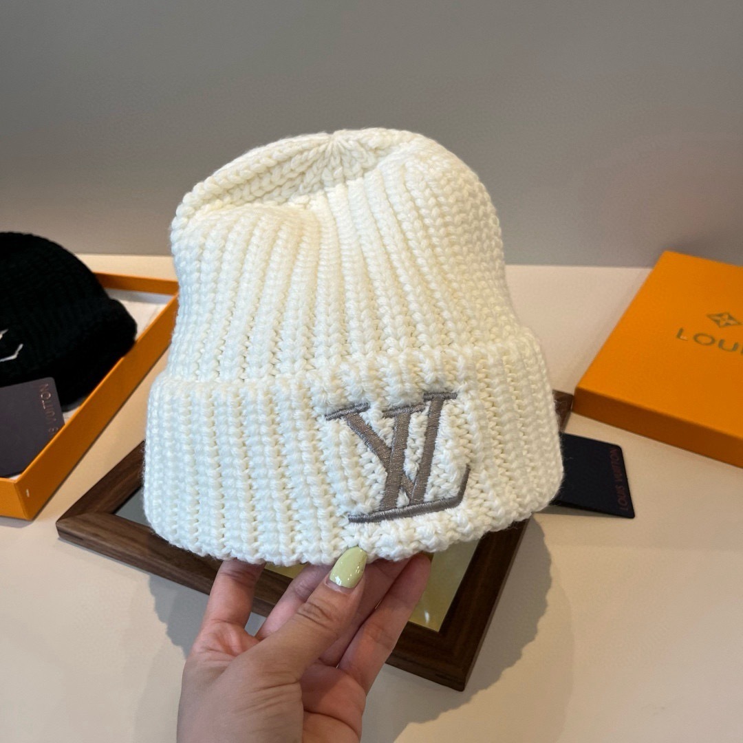 💕Lv路易威登专柜货,针织毛线帽,男女同款 正品开模