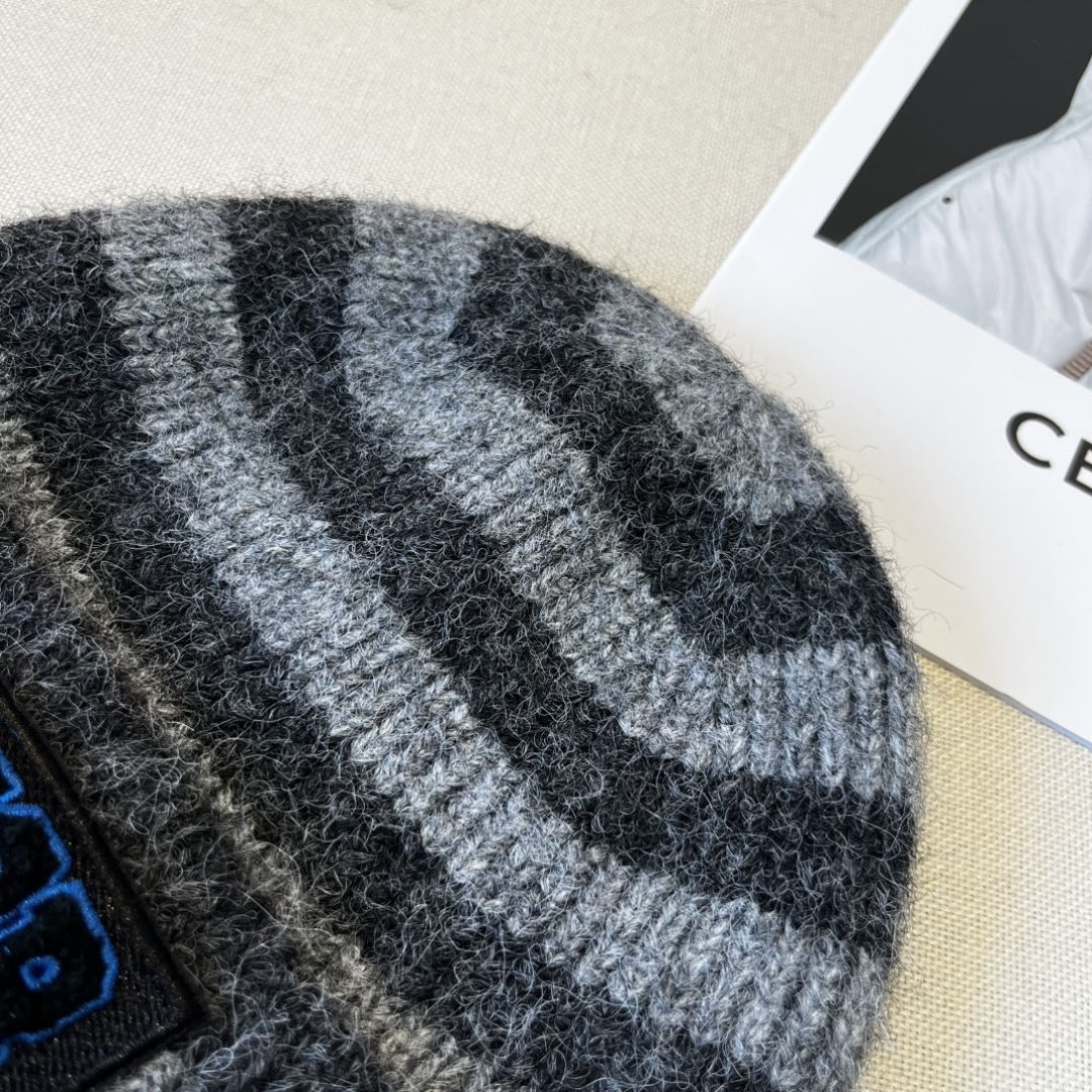 💕Dior Miss迪奥针织毛线帽，羊毛帽