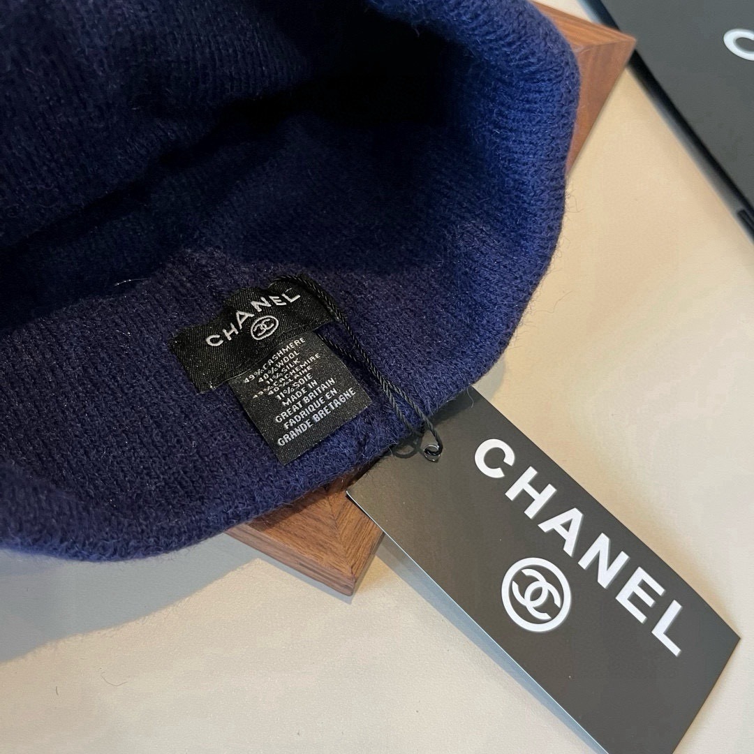 💕Chanel香奈儿针织毛线帽