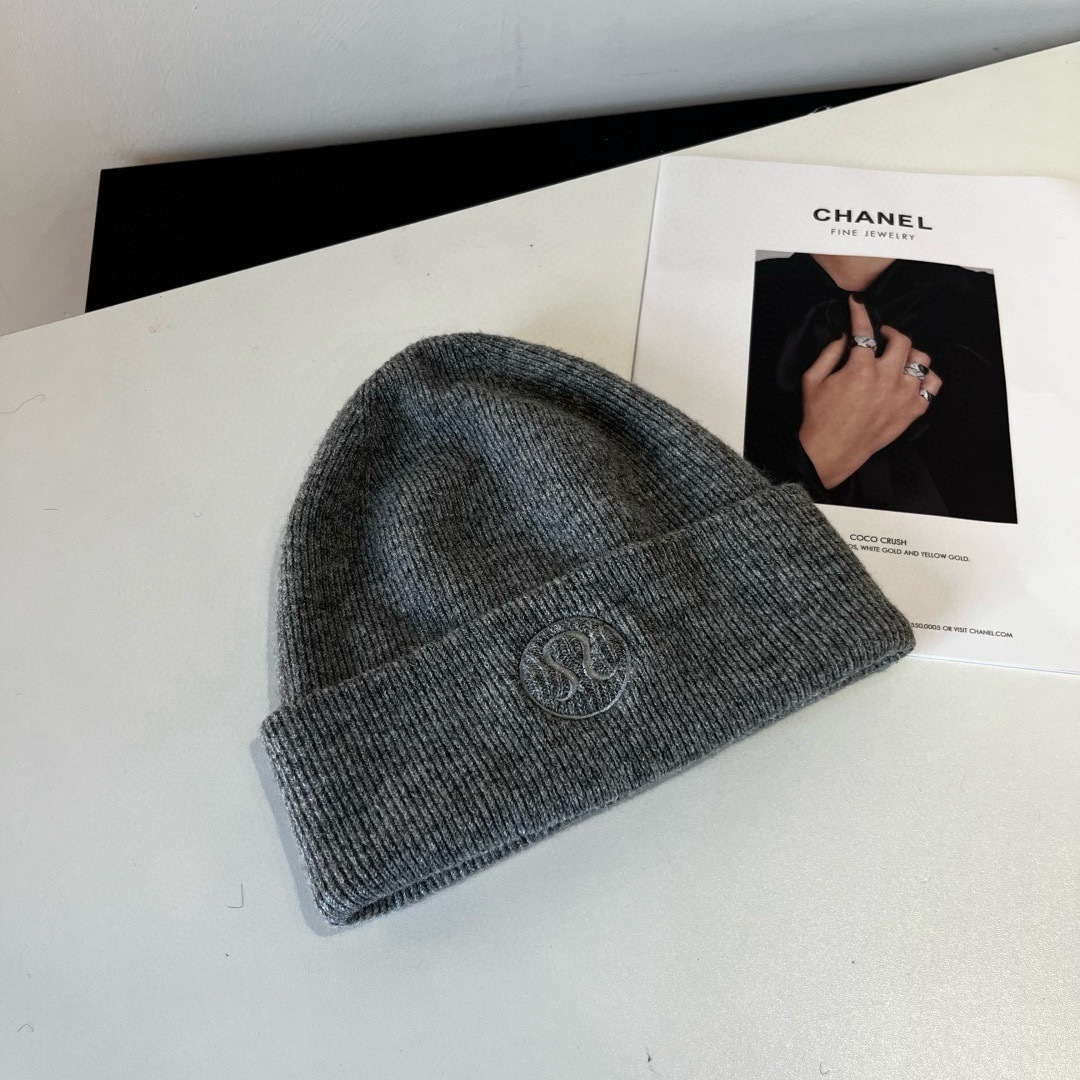 💕lululemon 潮牌针织毛线帽，跑量款