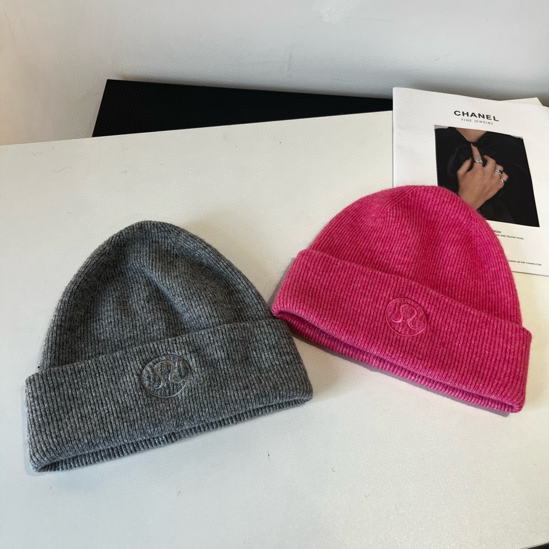 💕lululemon 潮牌针织毛线帽，跑量款
