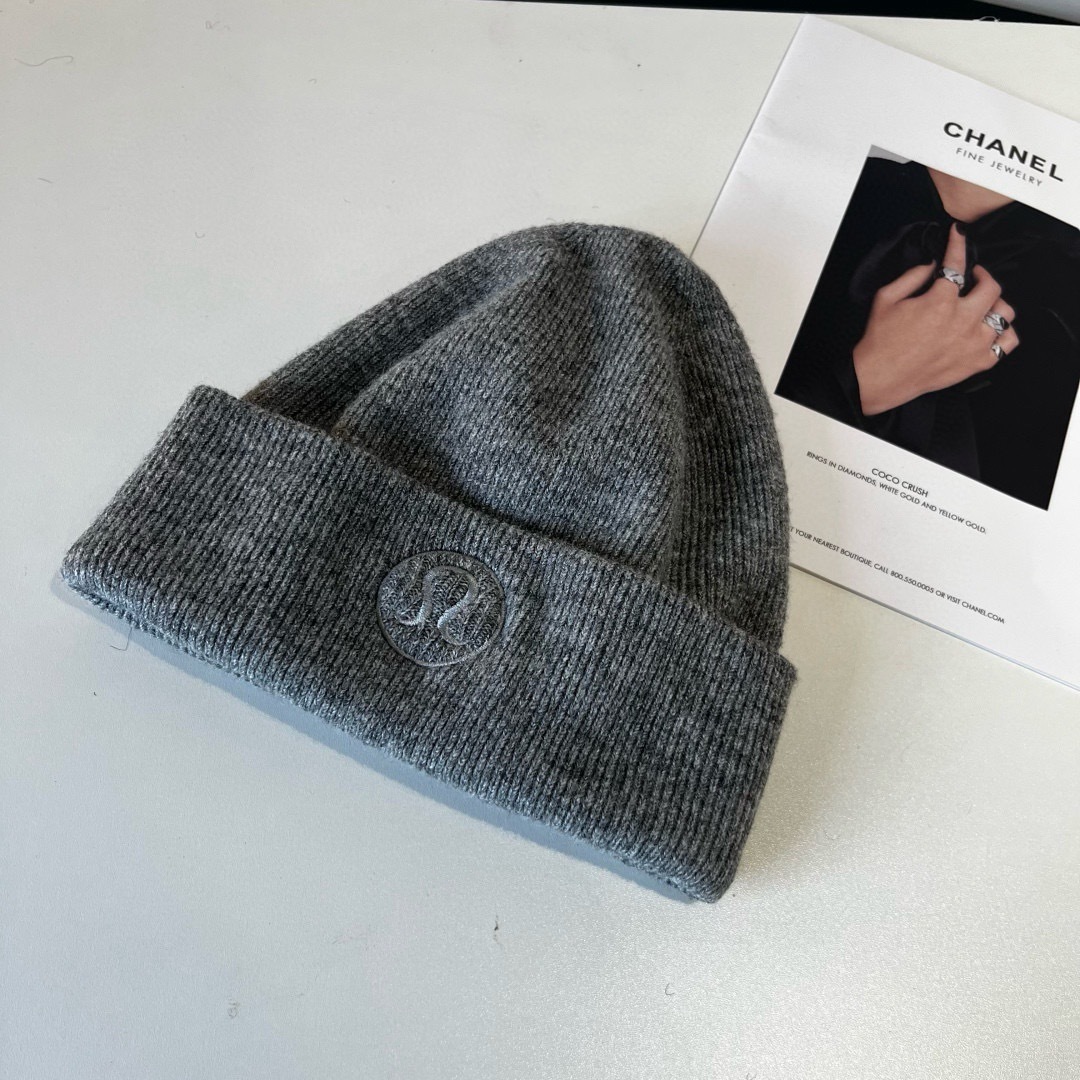 💕lululemon 潮牌针织毛线帽，跑量款