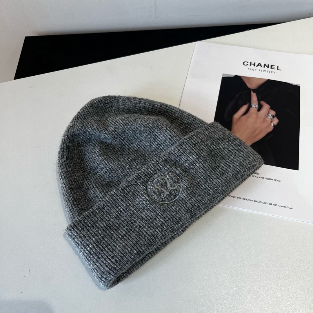 💕lululemon 潮牌针织毛线帽，跑量款