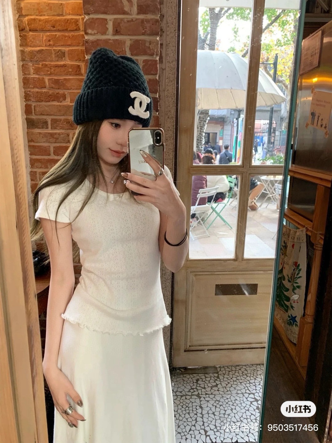 💕Chanel香奈儿针织毛线帽