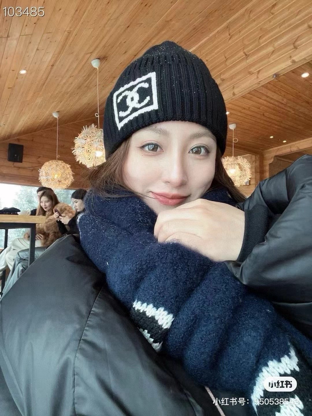 💕Chanel香奈儿毛线帽