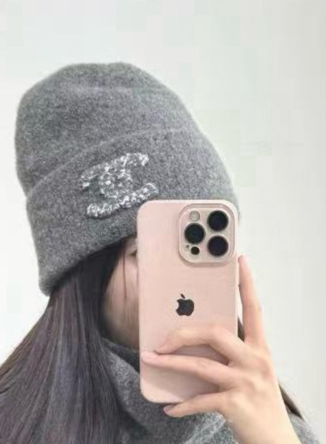 💕Chanel香奈儿针织毛线帽
