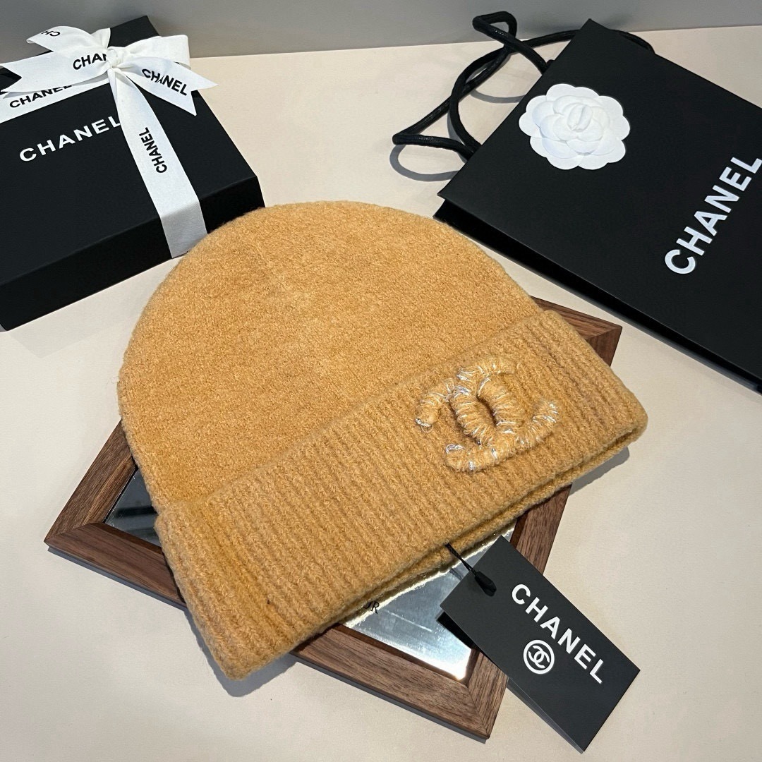 💕Chanel香奈儿针织毛线帽