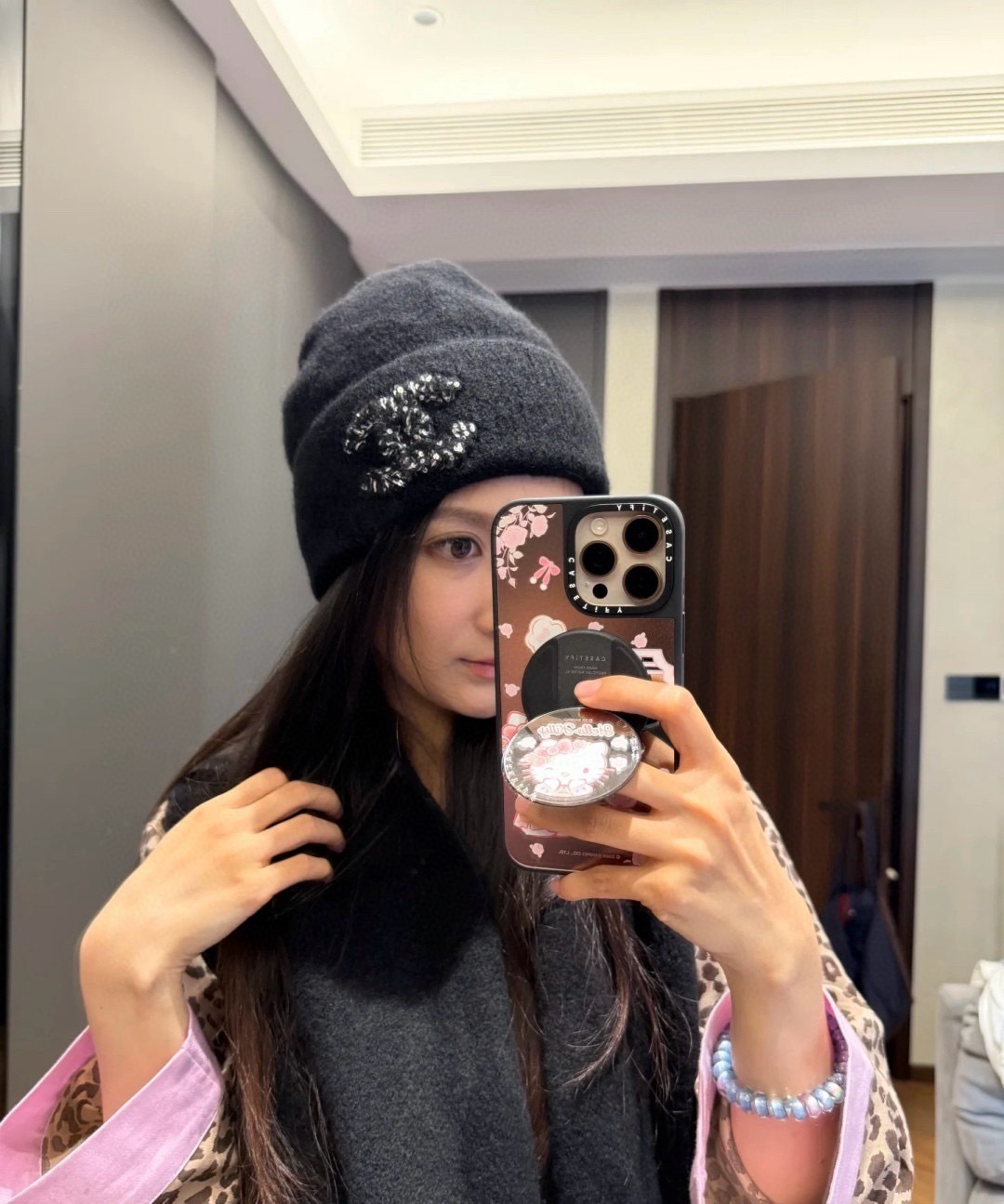 💕Chanel香奈儿针织毛线帽
