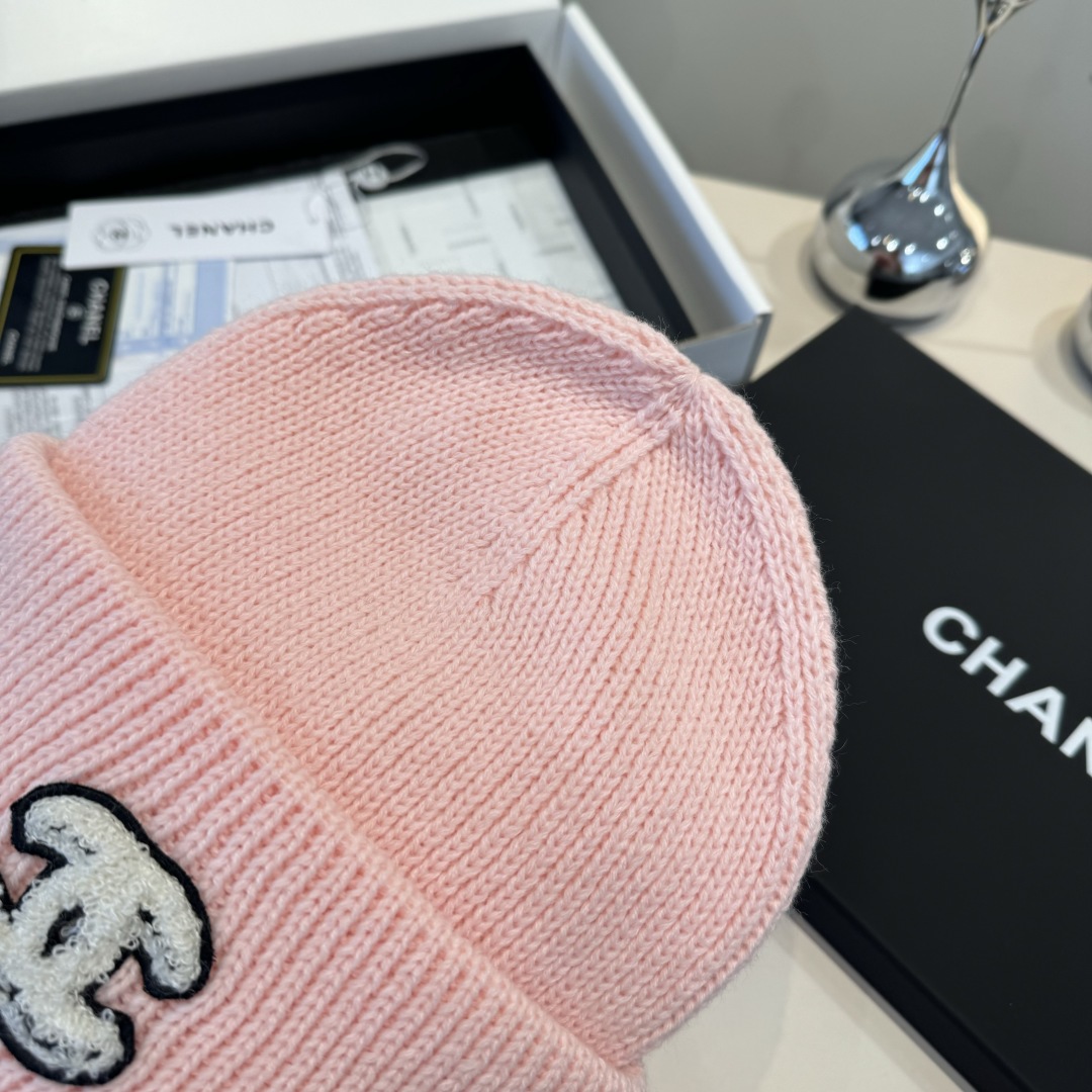 💕Chanel香奈儿针织毛线帽