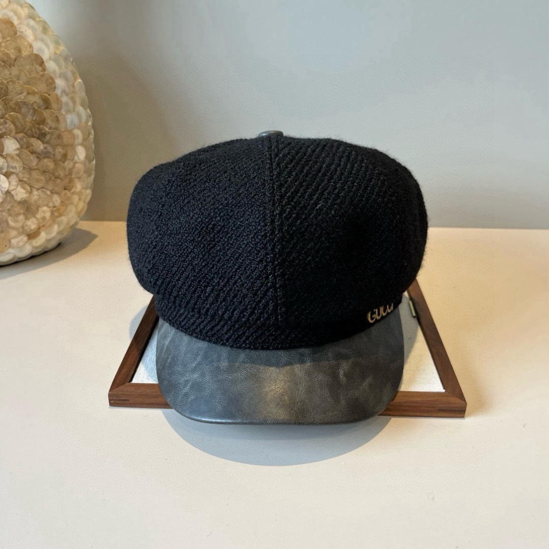 💕Gucci古奇新款鸭舌画家帽，头围57cm