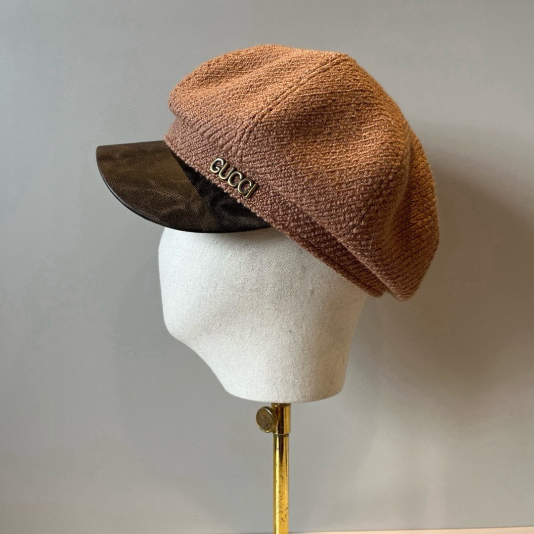 💕Gucci古奇新款鸭舌画家帽，头围57cm