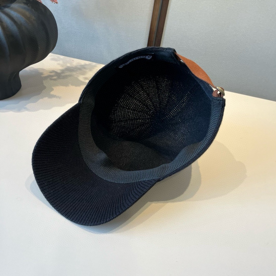 💕克罗心鸭舌草帽，定制款骑士帽，头围57cm