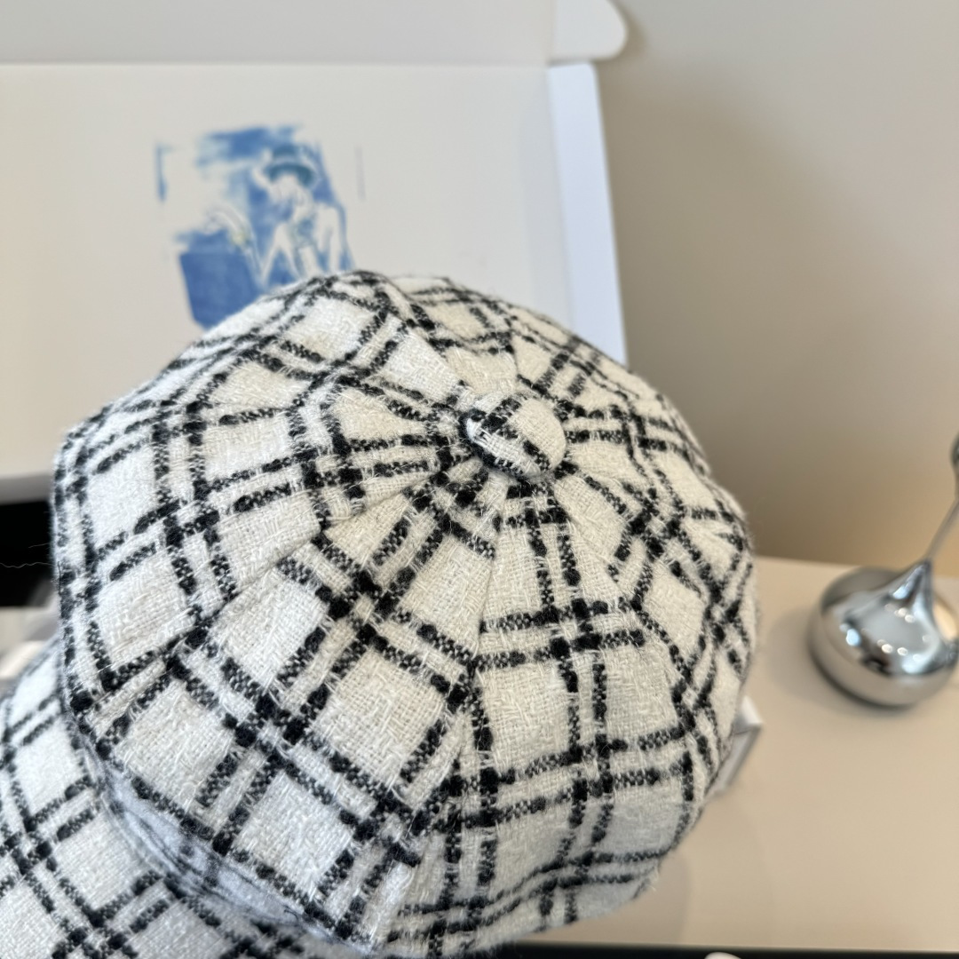 💕香奈儿新款鸭舌军帽，高级定制，头围57cm