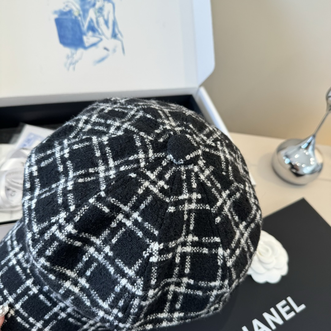 💕香奈儿新款鸭舌军帽，高级定制，头围57cm