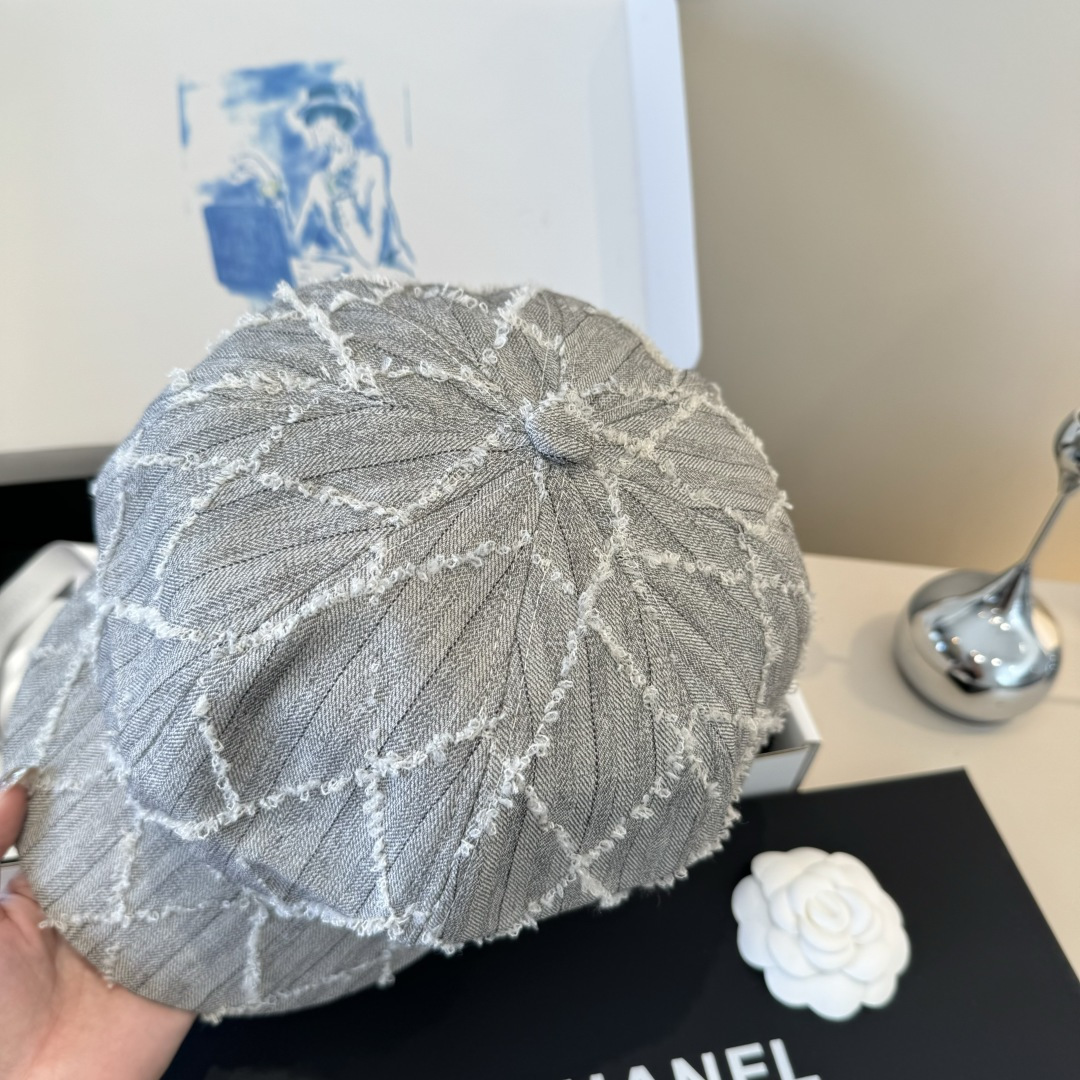 💕Chanel香奈儿新款鸭舌画家帽，头围57cm