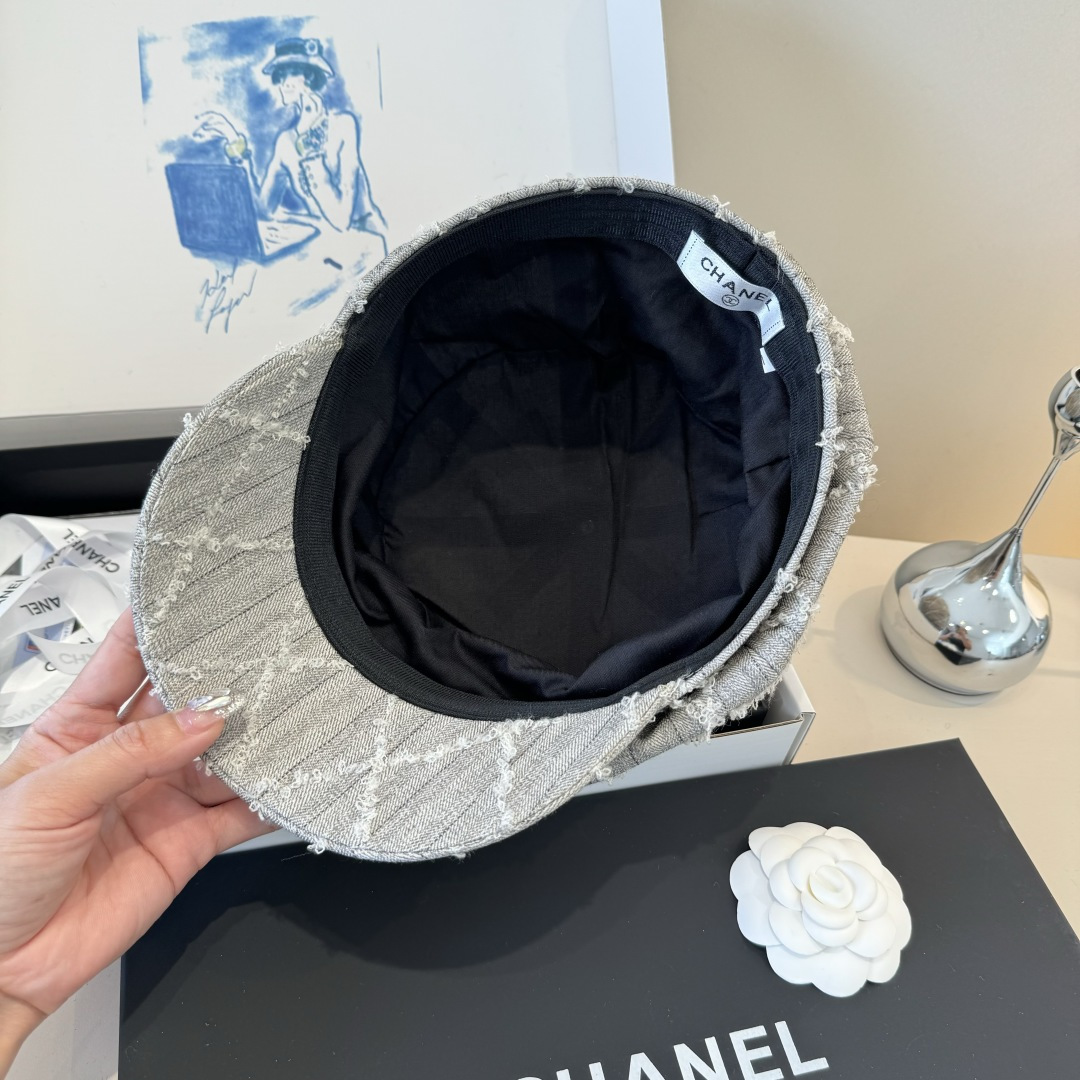 💕Chanel香奈儿新款鸭舌画家帽，头围57cm
