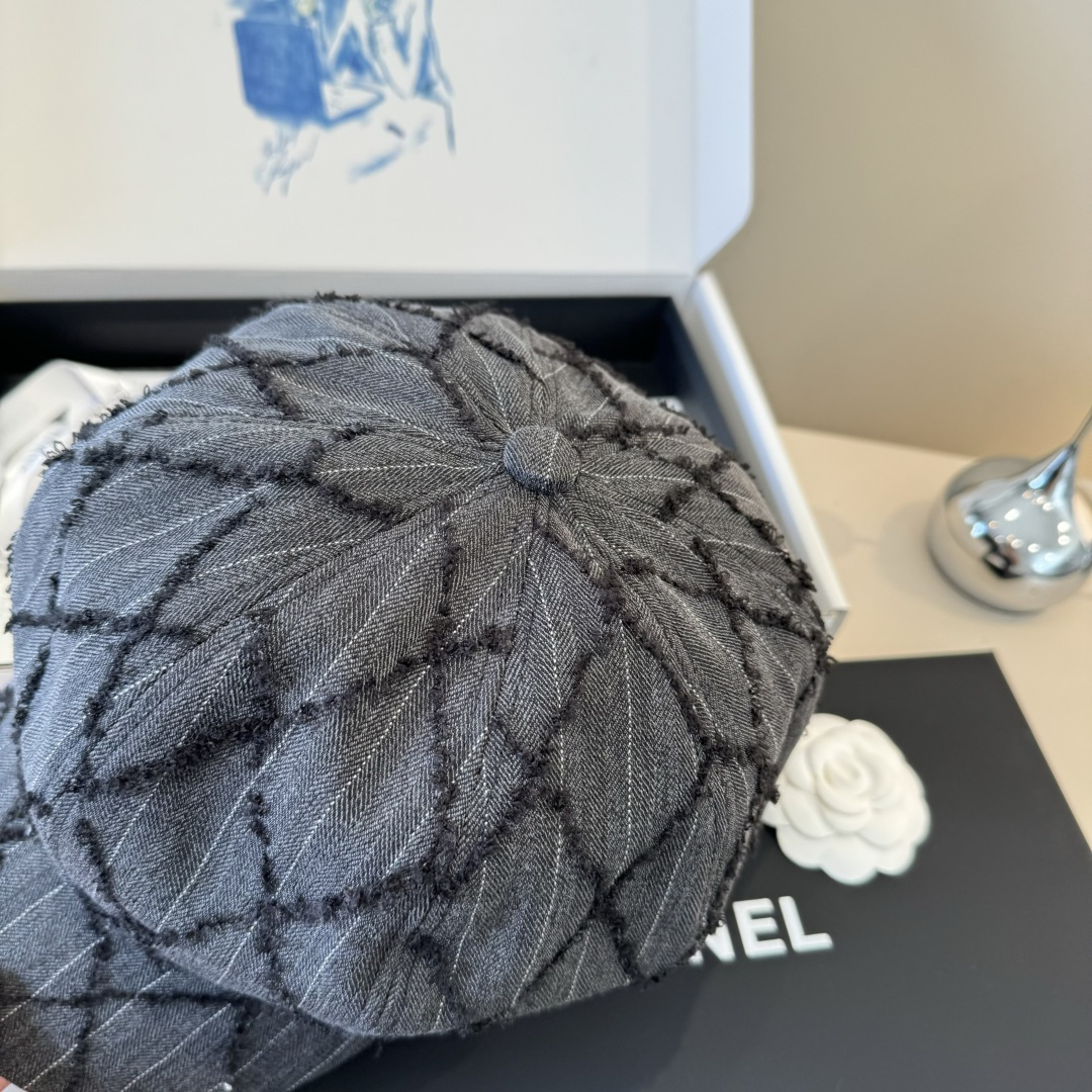 💕Chanel香奈儿新款鸭舌画家帽，头围57cm