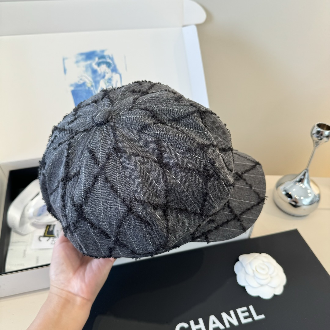 💕Chanel香奈儿新款鸭舌画家帽，头围57cm