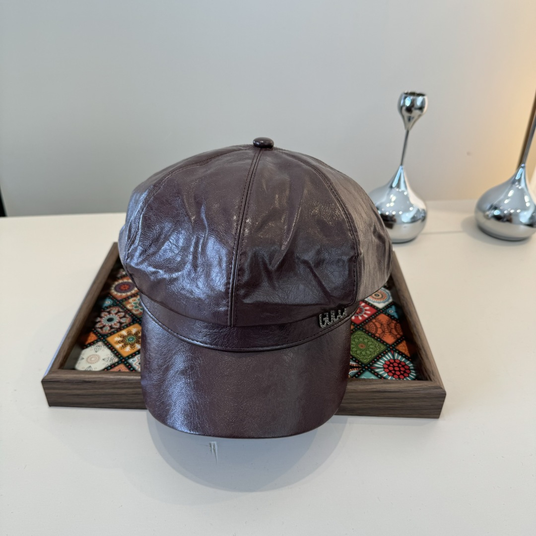 💕Gucci古奇新款鸭舌画家帽，头围57cm