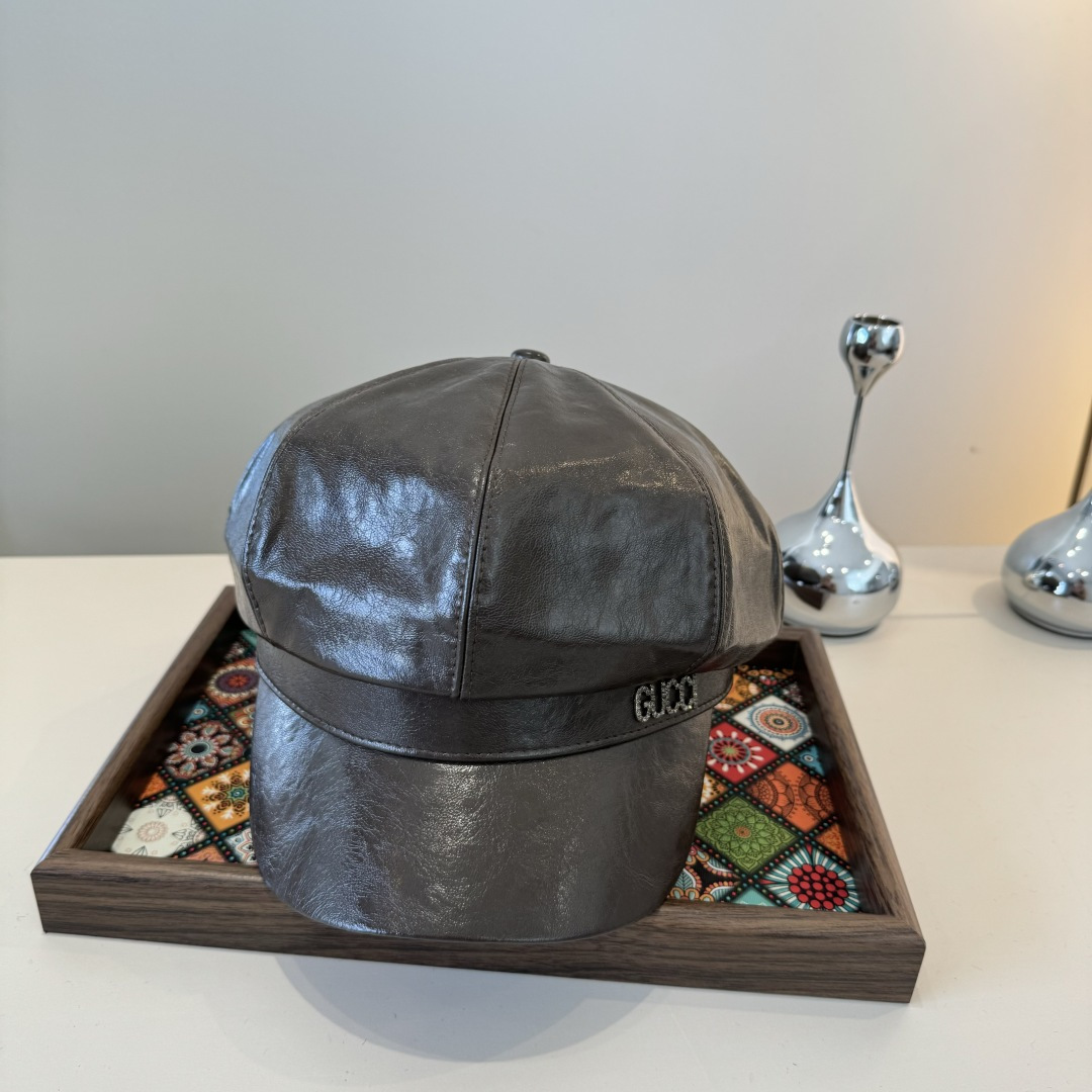 💕Gucci古奇新款鸭舌画家帽，头围57cm
