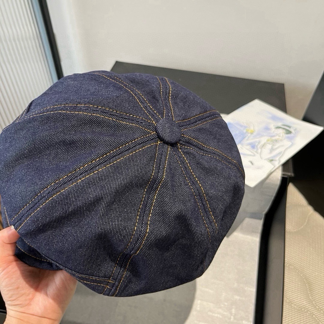 💕普拉达新款鸭舌军帽，高级定制，头围57cm