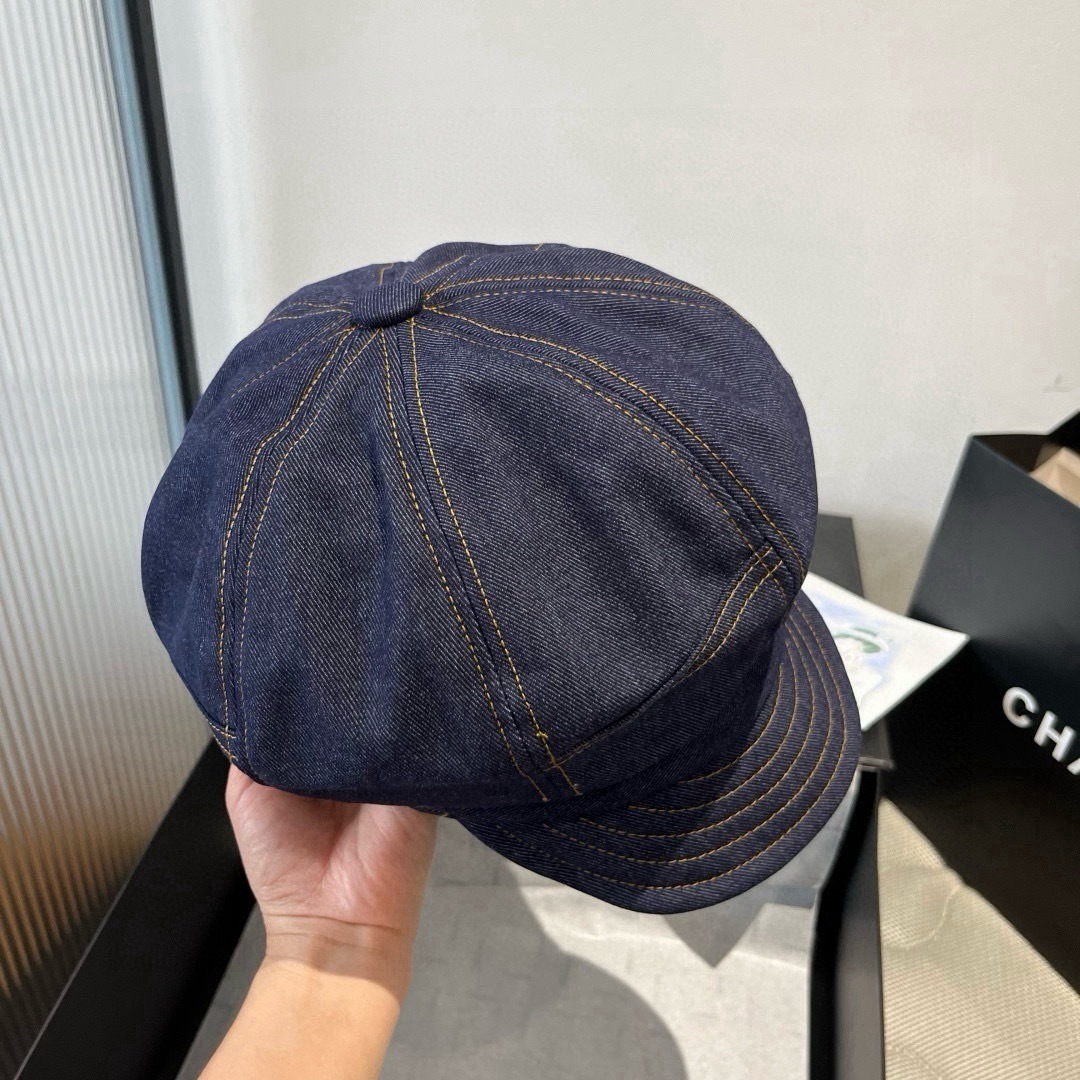 💕普拉达新款鸭舌军帽，高级定制，头围57cm