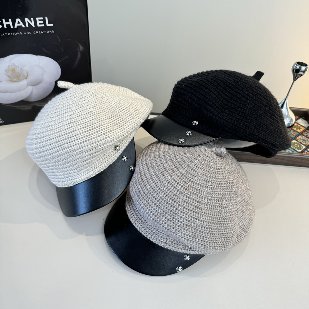 💕克罗心鸭舌骑士帽，定制款骑士帽，不规则 头围57cm