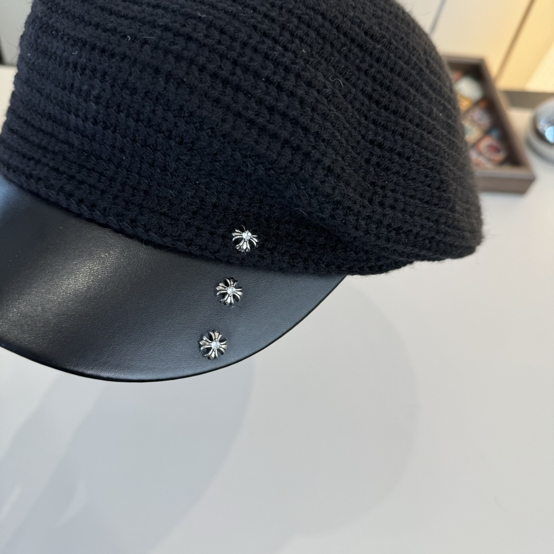 💕克罗心鸭舌骑士帽，定制款骑士帽，不规则 头围57cm