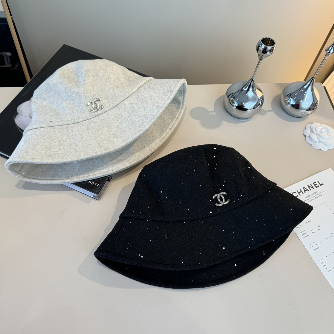 💕Chanel香奈儿新款渔夫帽，头围57cm