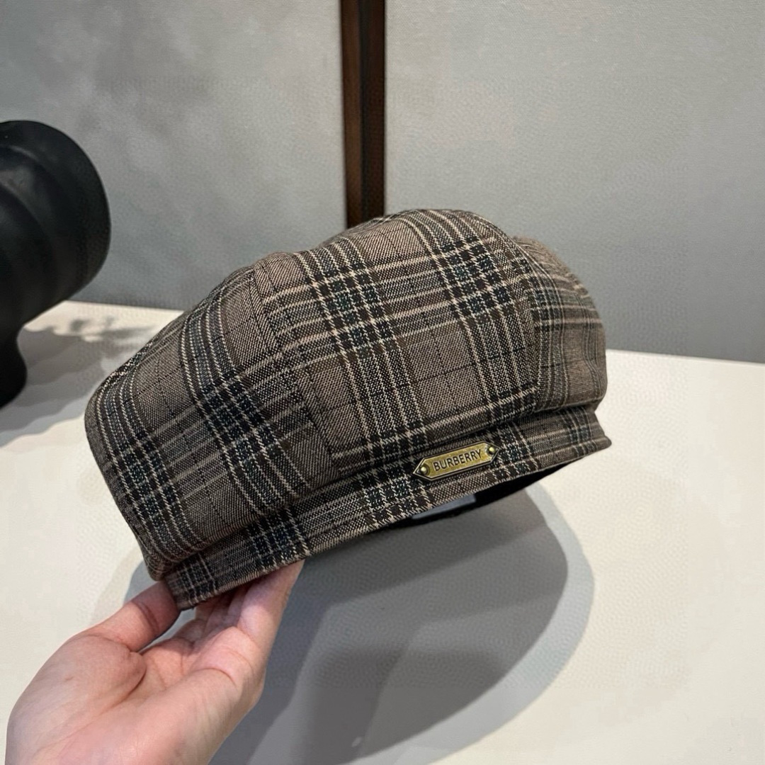 💕巴宝莉新款贝雷帽