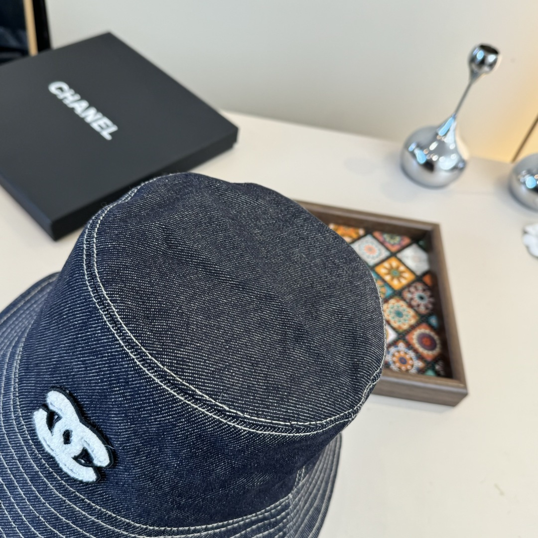 💕Chanel香奈儿高端定制渔夫帽，头围57cm