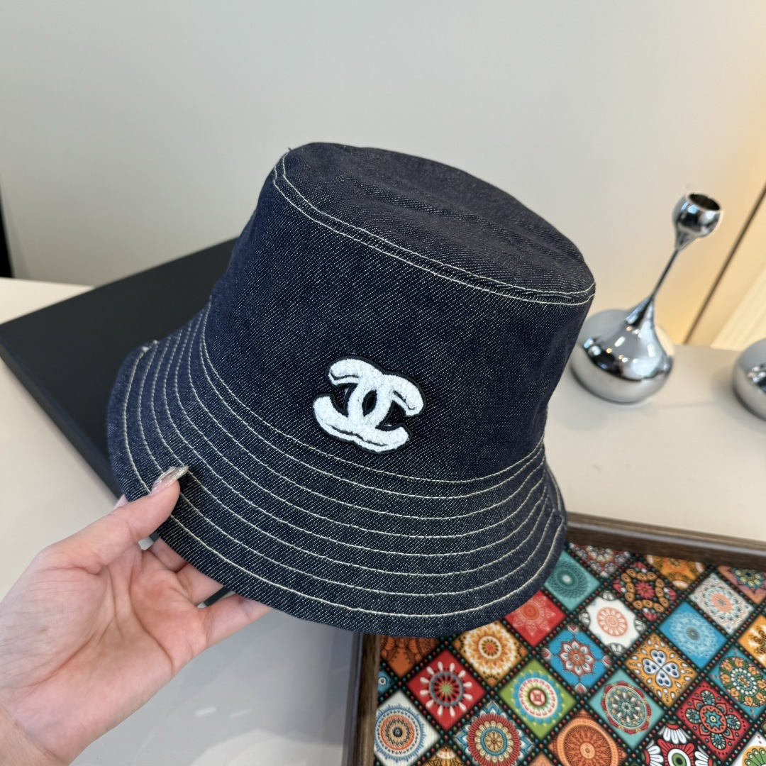 💕Chanel香奈儿高端定制渔夫帽，头围57cm