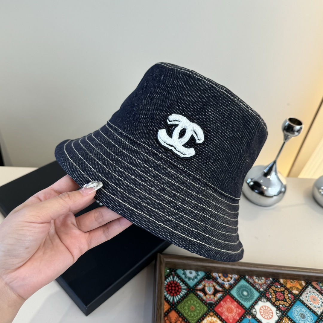 💕Chanel香奈儿高端定制渔夫帽，头围57cm