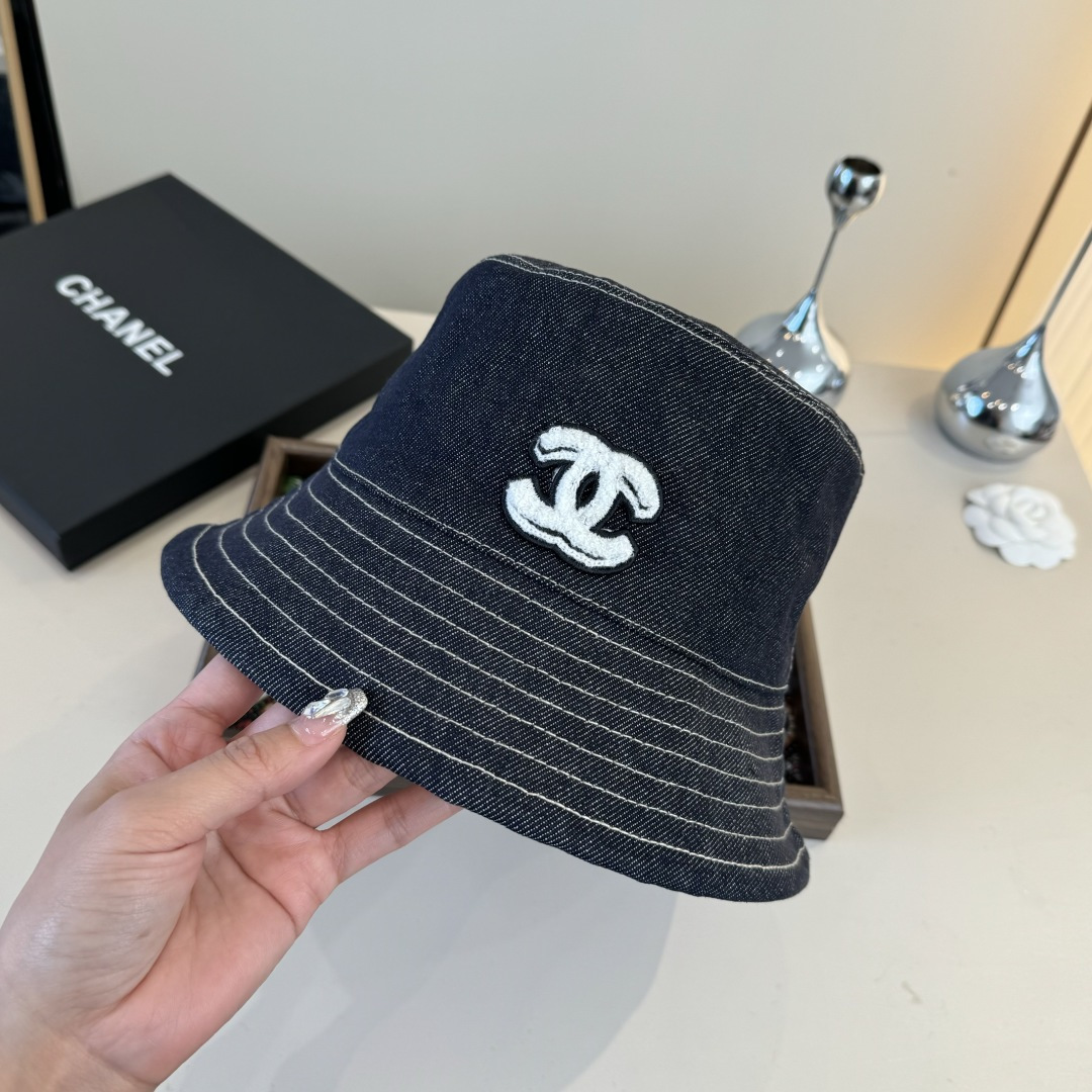 💕Chanel香奈儿高端定制渔夫帽，头围57cm