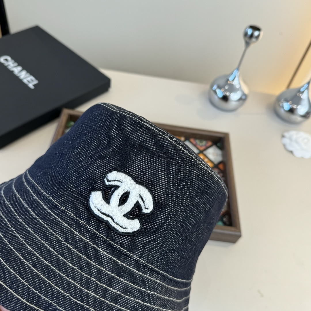 💕Chanel香奈儿高端定制渔夫帽，头围57cm