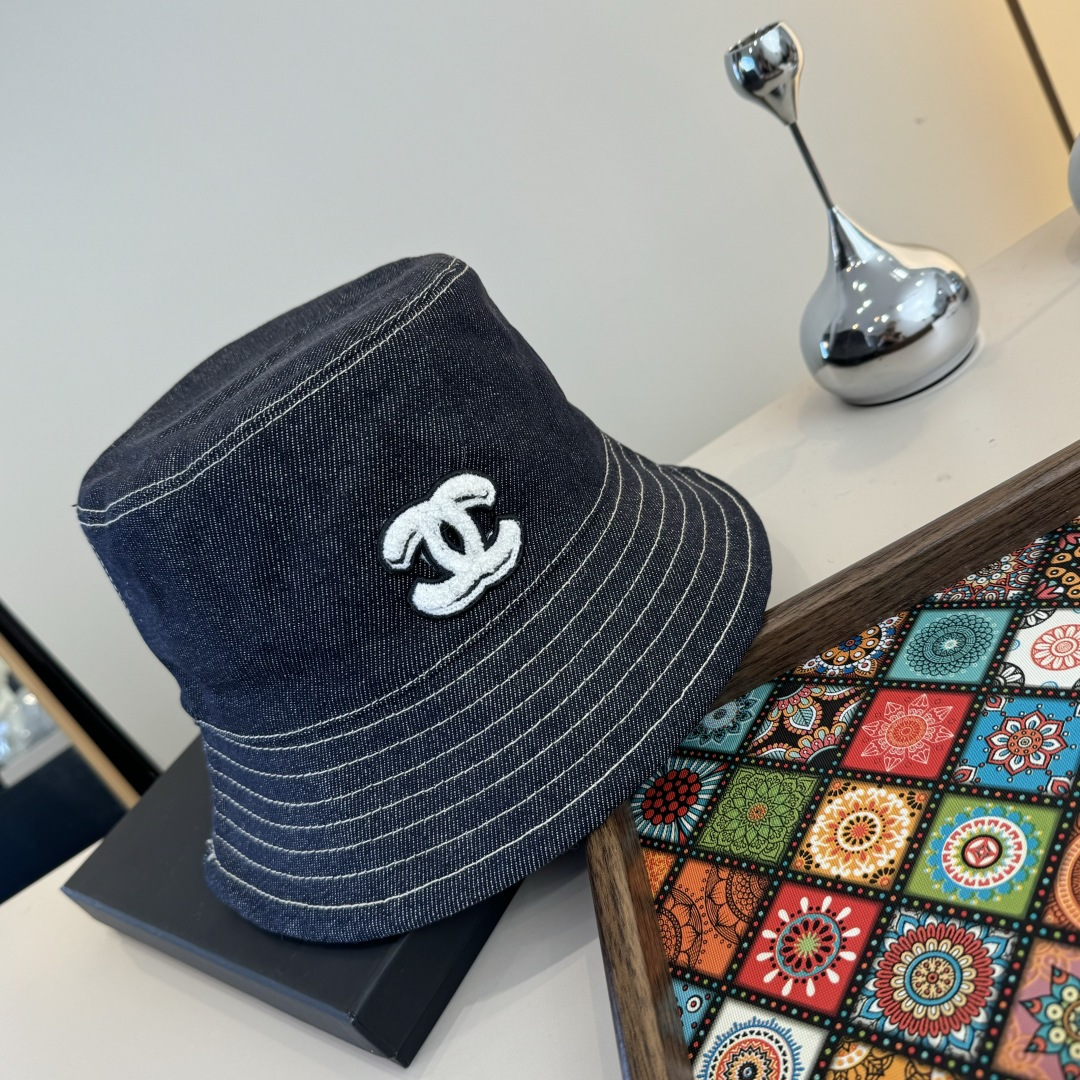 💕Chanel香奈儿高端定制渔夫帽，头围57cm